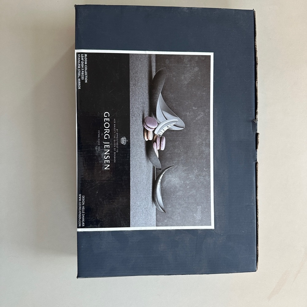 Georg Jensen - bloom dish 3 pieces